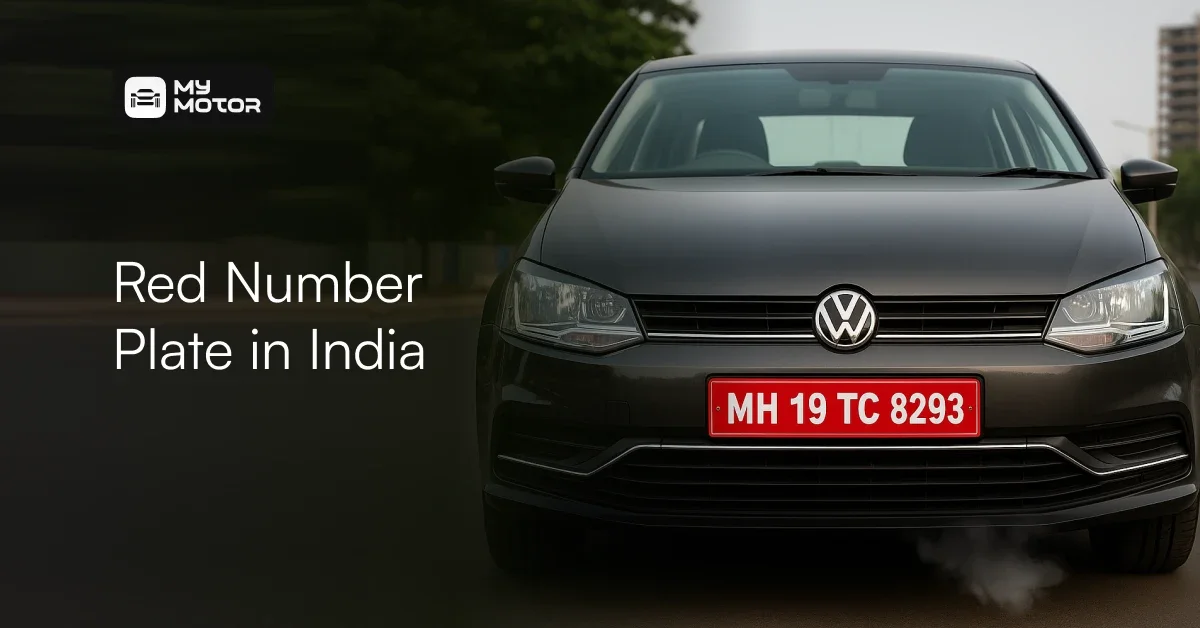 Red Number Plate in India: Meaning, Rules, and Who Can Use It?