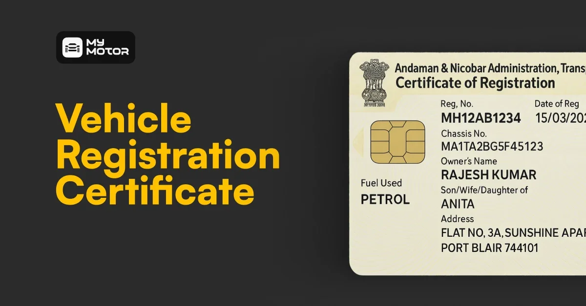 Registration Certificate (RC): Guide