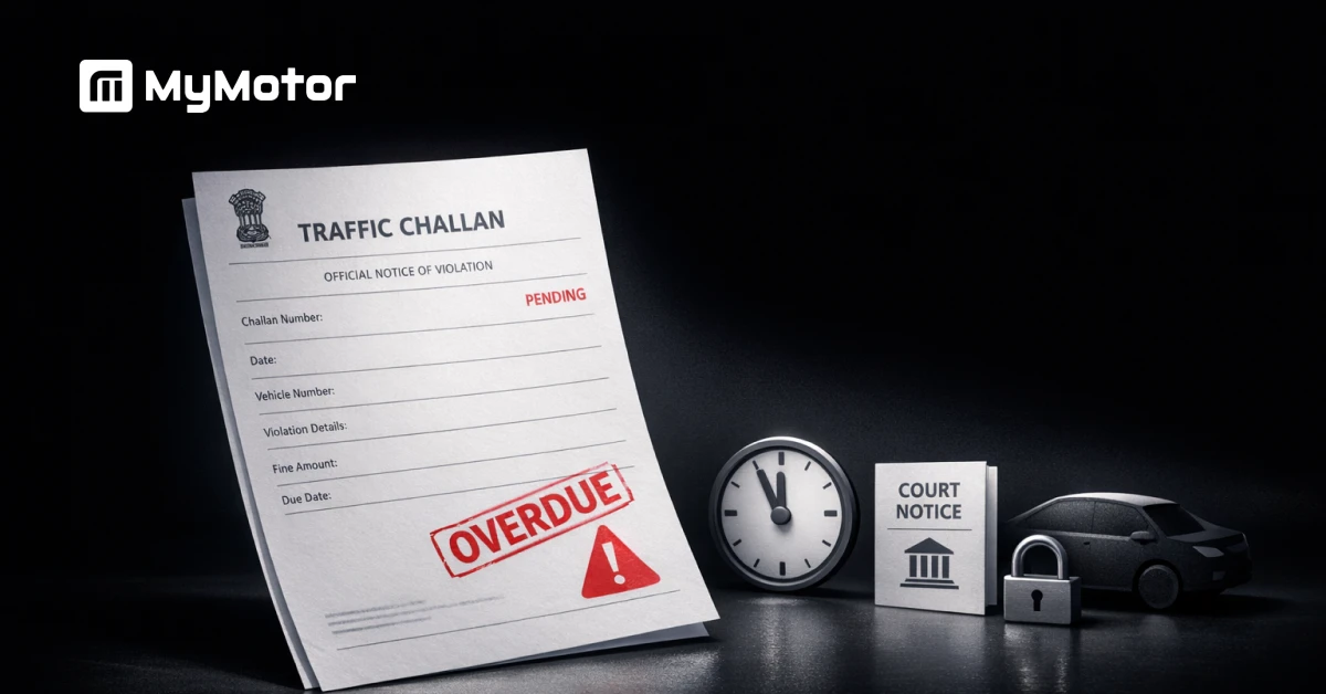What Happens If You Don't Pay a Traffic Challan on Time in India (2026)?